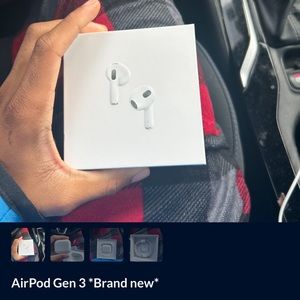 Brand New AirPod Gen 3 | ***The pictures are from my offer up listing****